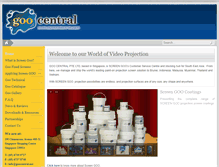 Tablet Screenshot of goocentral.net